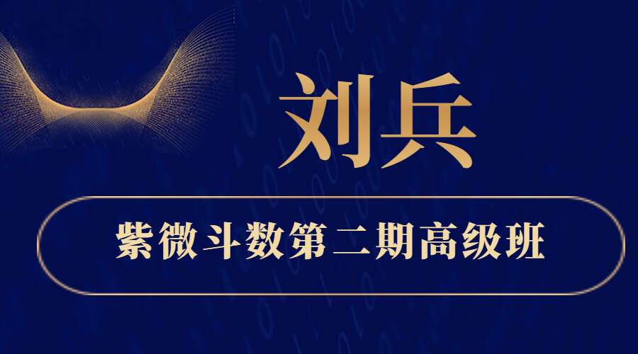刘兵老师紫微斗数第二期高级班课程 视频12集 百度网盘分享（九鼎易学）