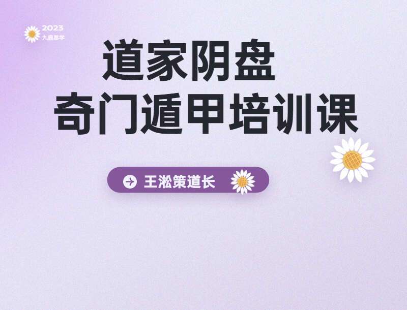 王淞策道长2019年道家阴盘奇门遁甲培训课程 视频21集