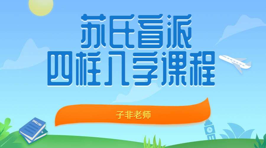 子非老师 苏氏盲派四柱八字课程合集 （九鼎易学）