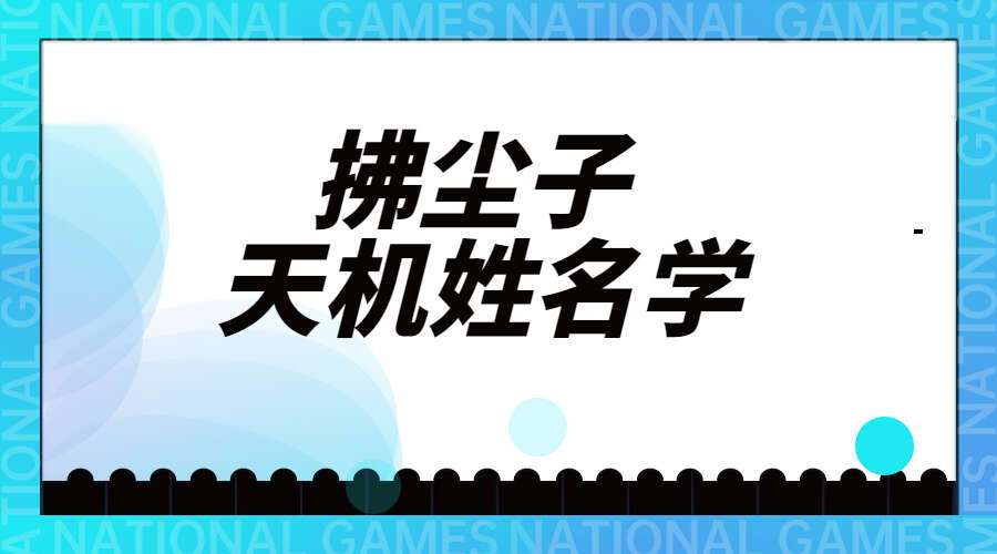 拂尘子天机姓名学 视频8集（九鼎易学）