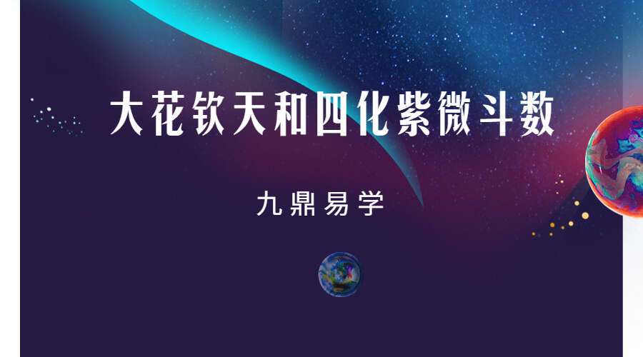 大花钦天和四化紫微斗数 20集高清视频课（九鼎易学）