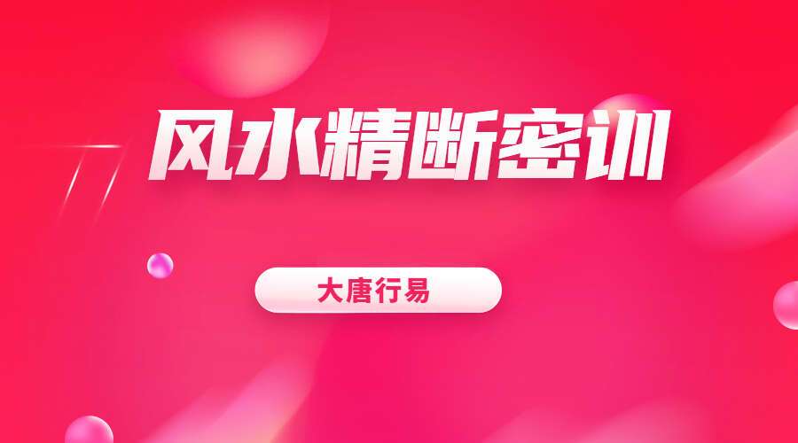 大唐行易 风水精断密训教程 上下册（九鼎易学)