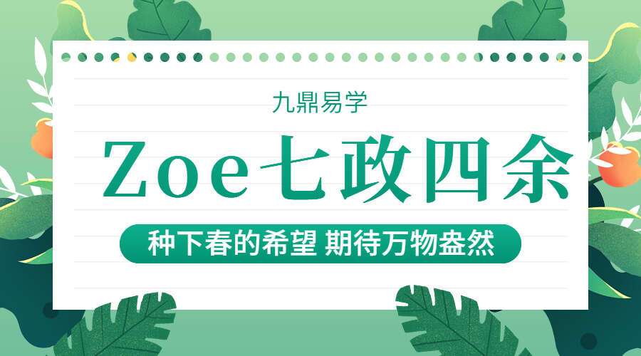 Zoe七政四余  视频22集+配套文档+音频4集（九鼎易学）