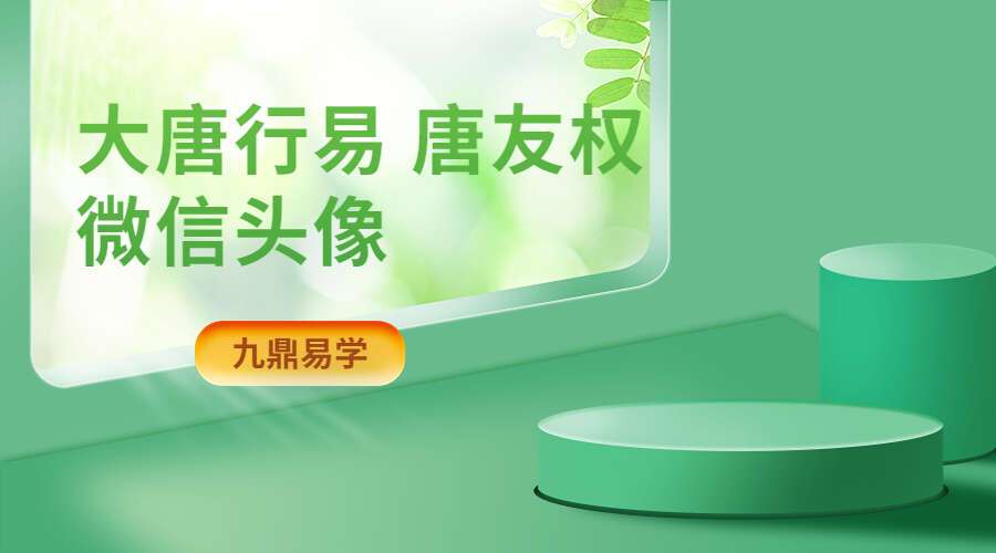 大唐行易 唐友权 微信头像 26集（九鼎易学）