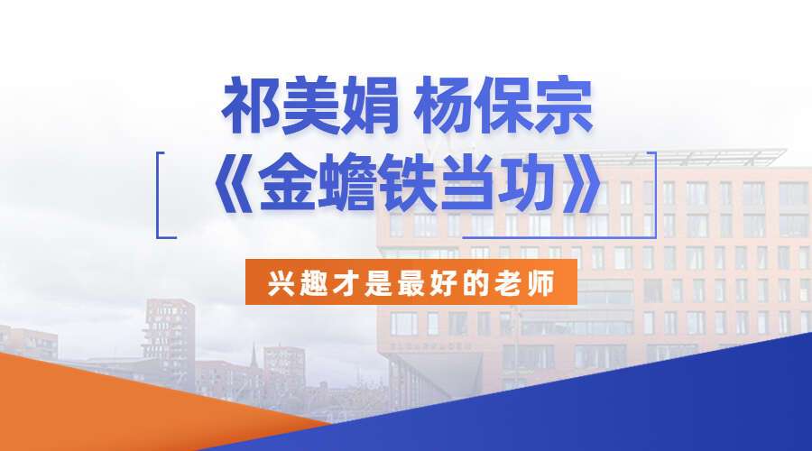 祁美娟 杨保宗《金蟾铁当功》一册（九鼎易学）