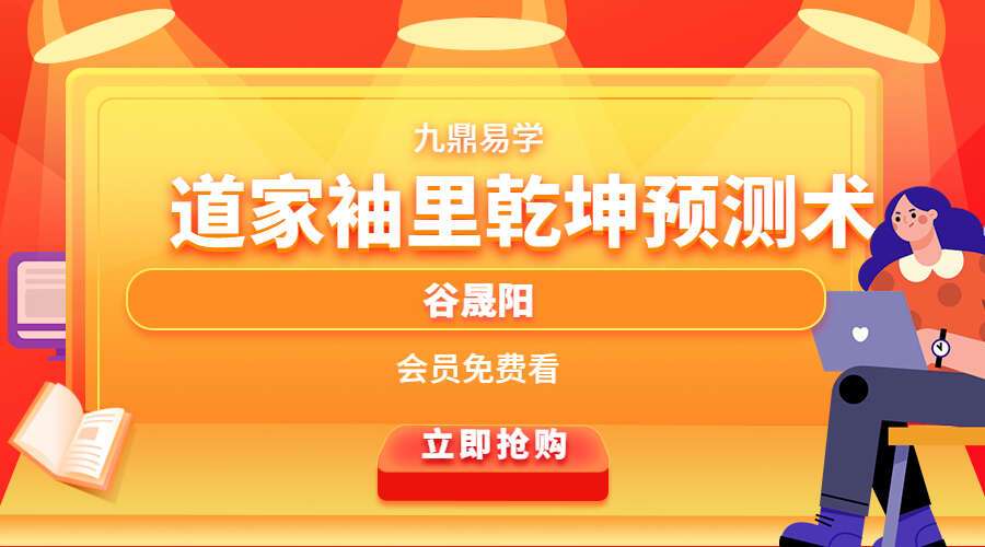 谷晟阳–道家袖里乾坤预测术精品课程9集视频（九鼎易学）