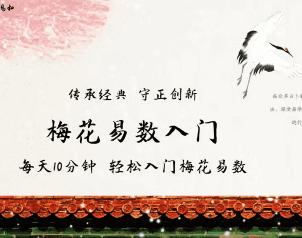 徐炳昕梅花易数中级班12集视频（九鼎易学）