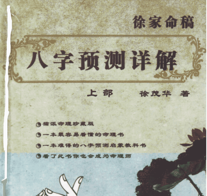 徐茂华八字预测详解上下册 电子书（九鼎易学）