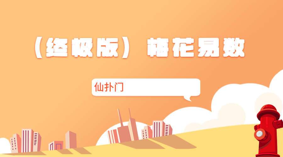 仙扑门-梅花易术（终极版） 梅花易数直播视频11集视频（九鼎易学）