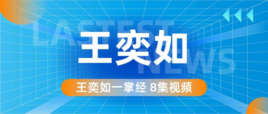 王奕如一掌经 8集视频（九鼎易学）
