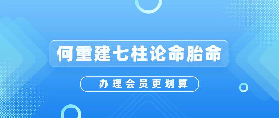 何重建七柱论命胎命 318页（九鼎易学）