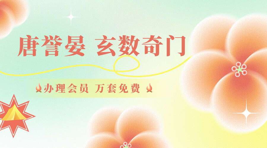 唐誉晏 玄数奇门20集(九鼎易学)