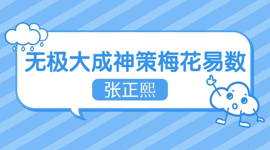 张正熙无极大成神策梅花易数视频108集（九鼎易学）