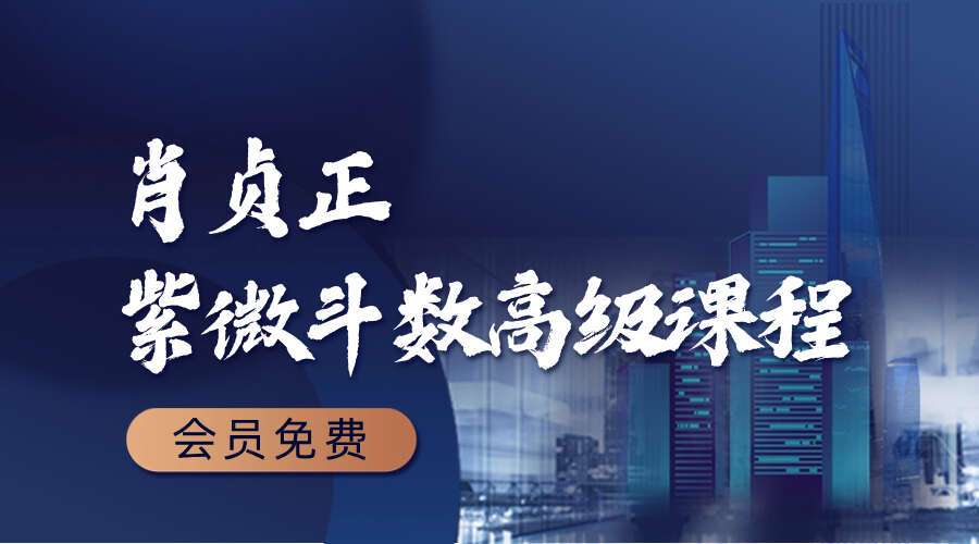 肖贞正紫微斗数高级课程视频157集
