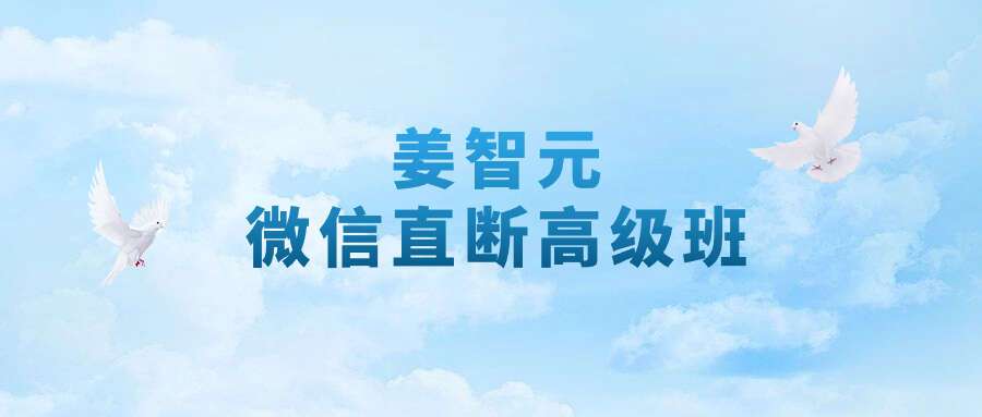 姜智元微信直断高级班 6集