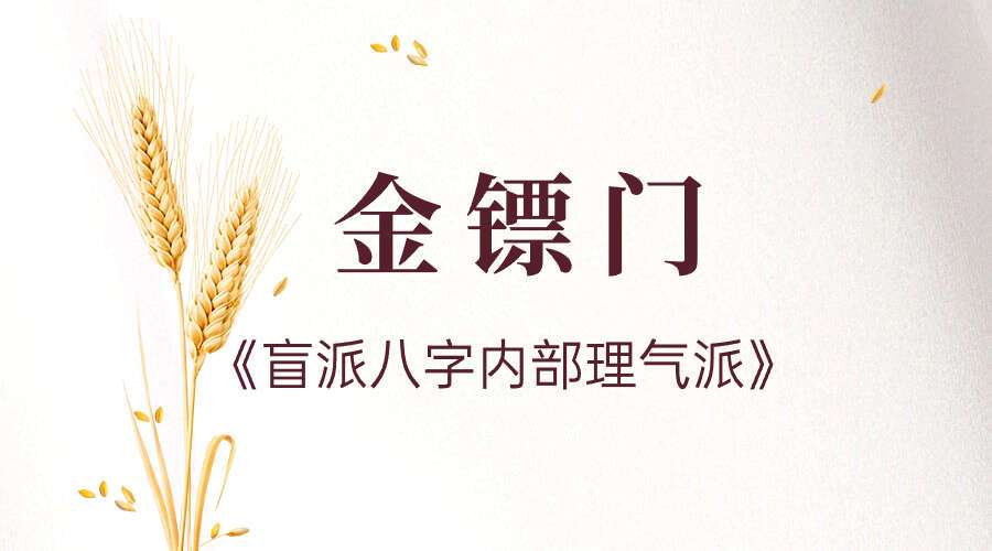 金镖门：京南道人盲派八字内部理气派正宗《十二串宫压运》-2022年4月钉钉网络班内部理气派课程