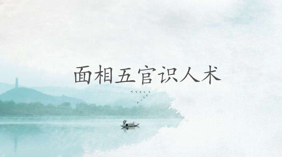 星辰面相五官识人术9集