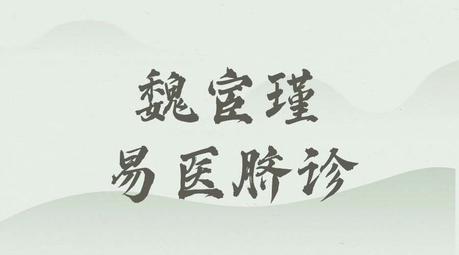 魏宦瑾易医脐诊