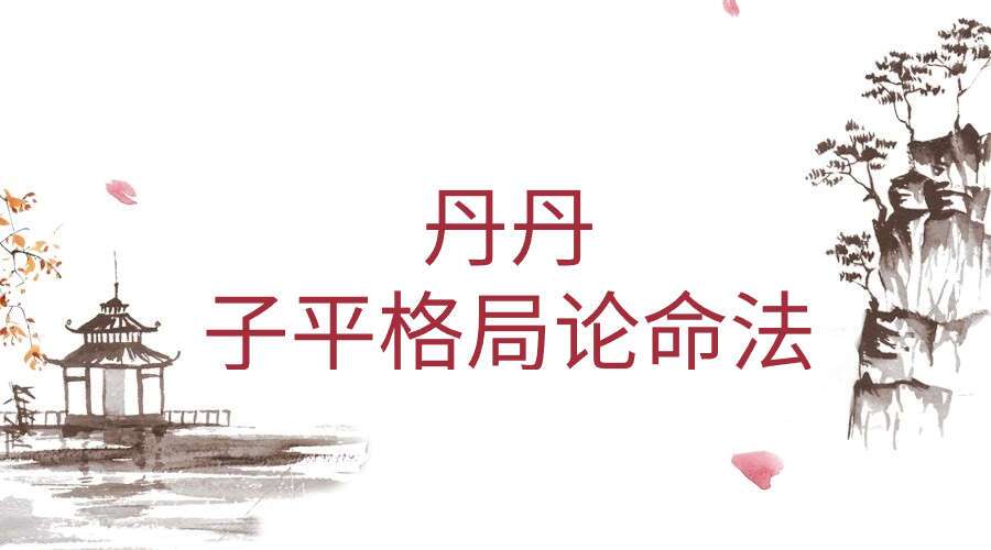 丹丹  子平格局论命法81集视频