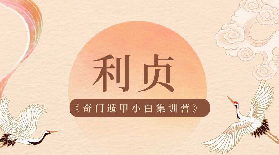 利贞《奇门遁甲小白集训营》101集