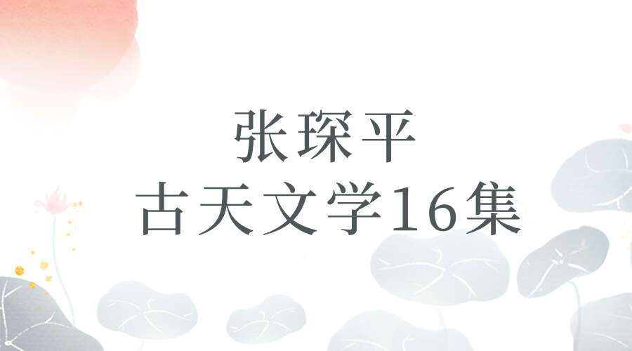 张琛平 古天文学16集