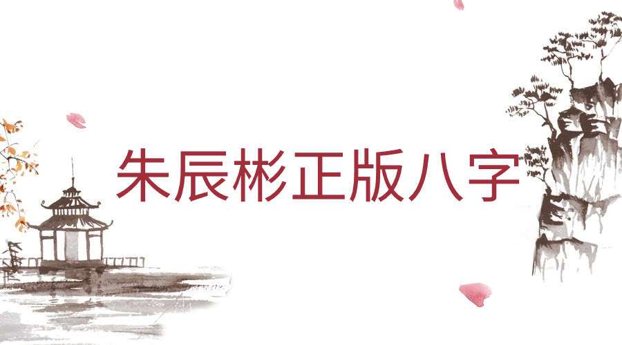 朱辰彬正版八字72语音+12集视频
