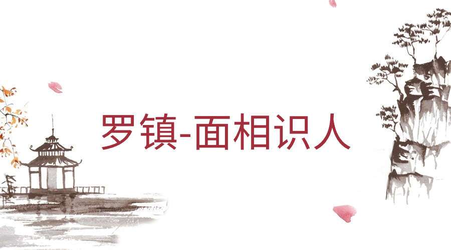 罗镇-面相识人视频12集