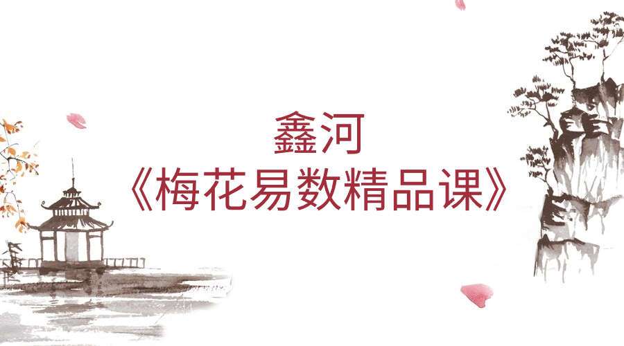 鑫河《梅花易数精品课》26集