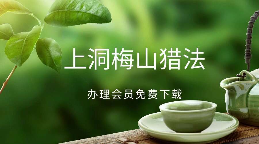 上洞梅山猎法 文档