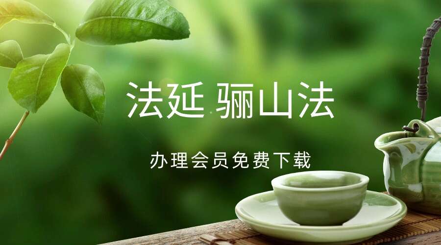 法延 骊山法 视频+图片+文档