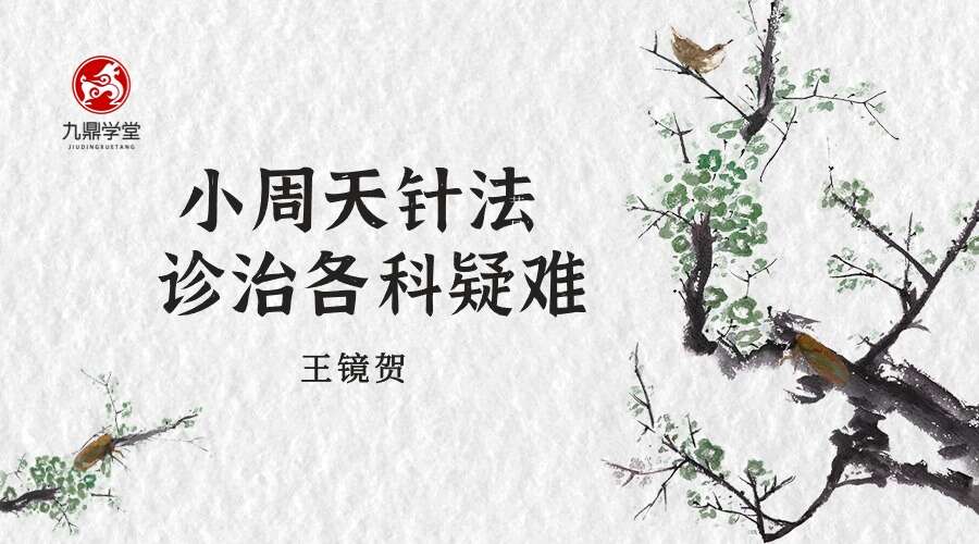 王镜贺 小周天针法诊治各科疑难怪病线上网课3集视频（九鼎易学）