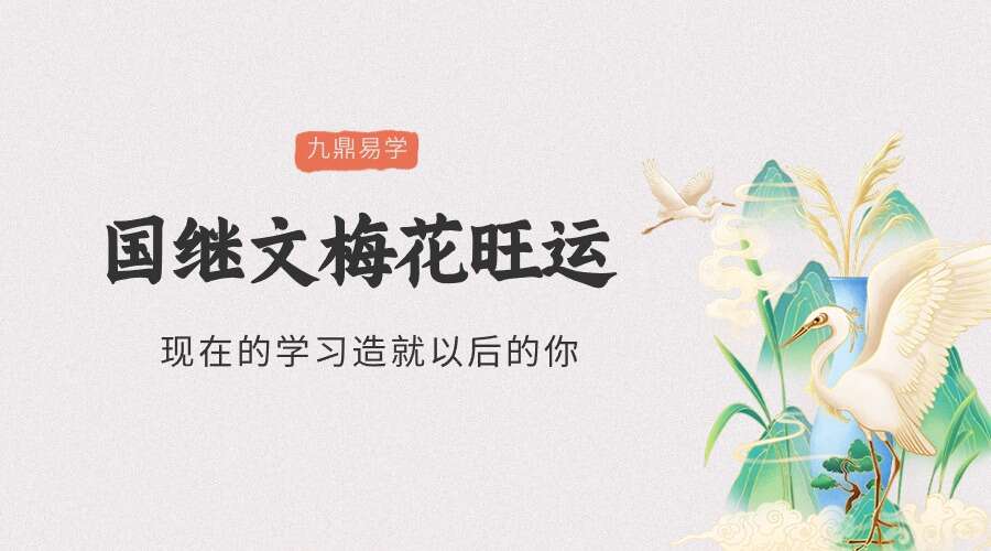 国继文梅花旺运 2024年课程23集视频（九鼎易学 ）