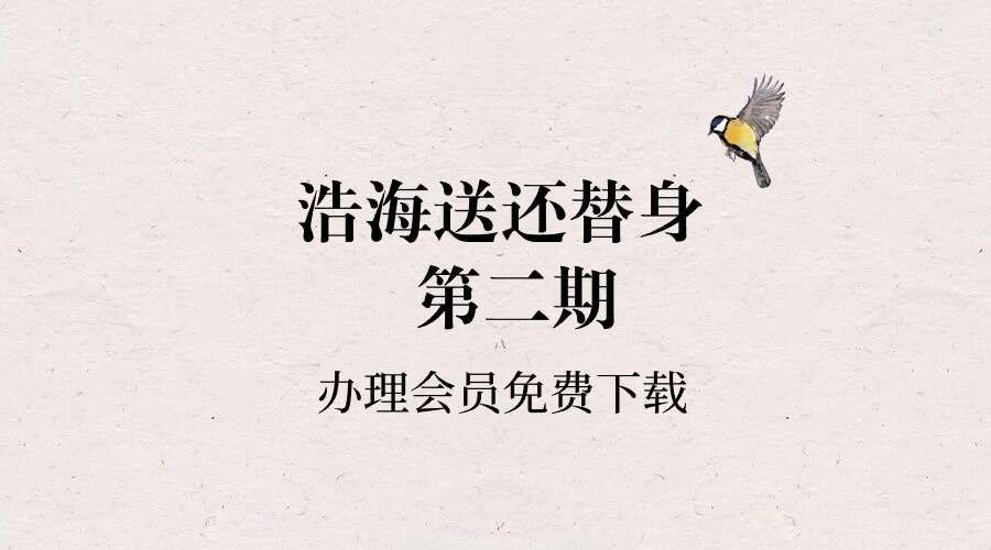 浩海送还替身 第二期视频2集