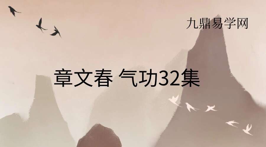 章文春 气功32集