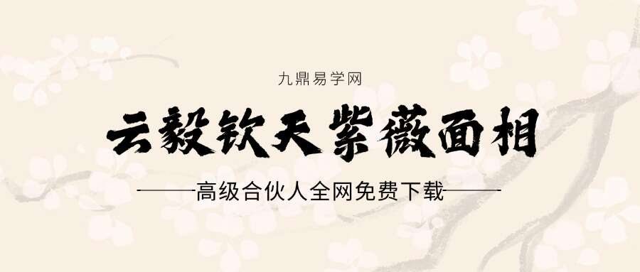 云毅钦天紫薇面相13集