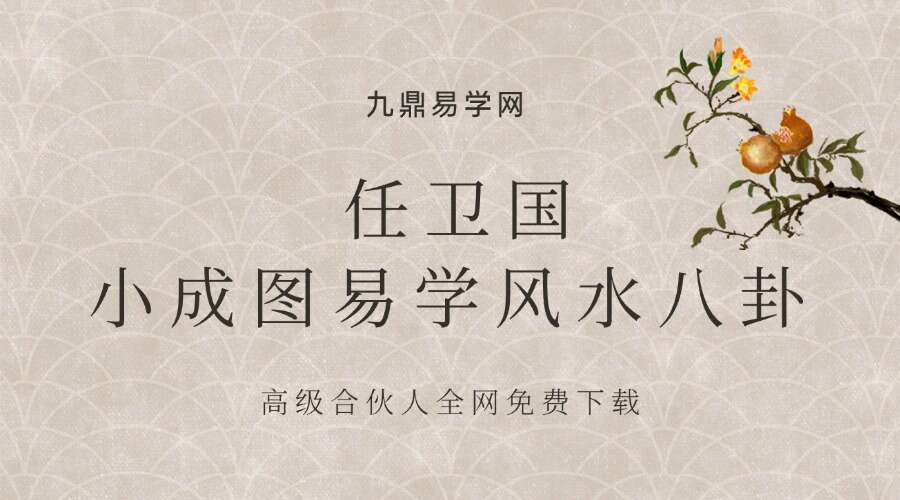 任卫国小成图易学风水八卦课程视频20集