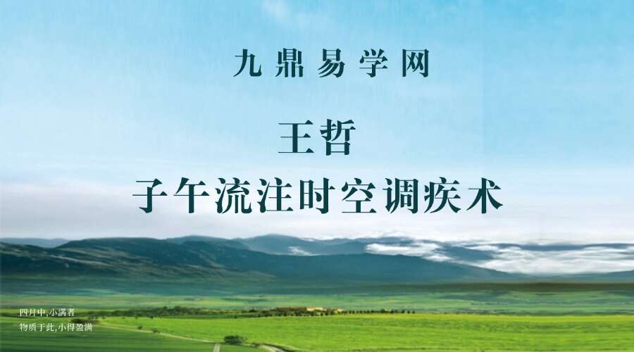 王哲-子午流注时空调疾术-23集理疗必学