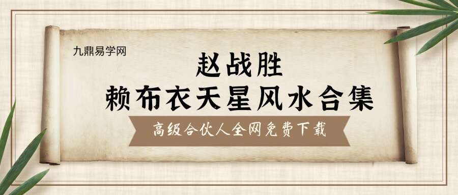 赵战胜赖布衣天星风水合集99集