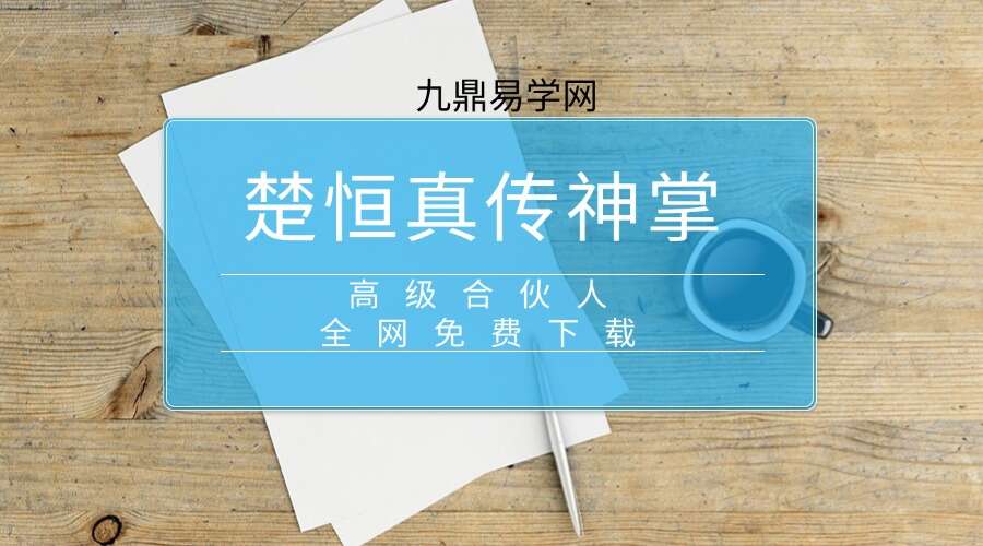 楚恒真传神掌（正统真传神掌中法，100道掌法）