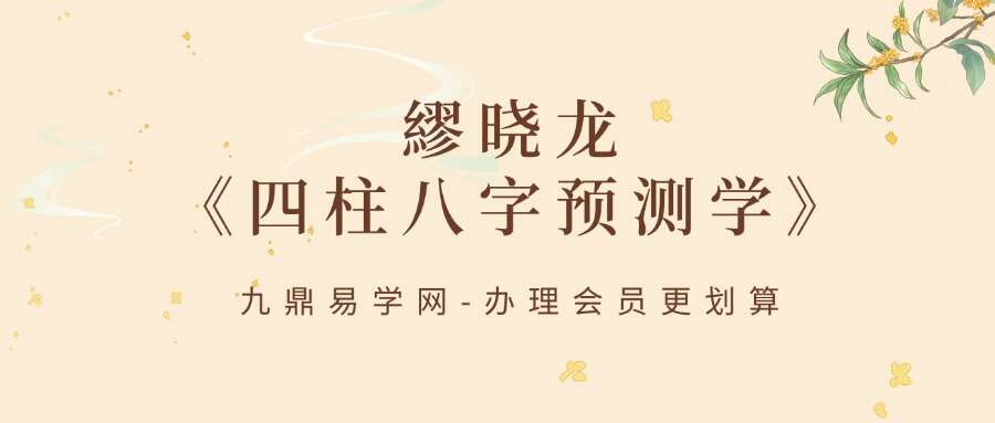 繆晓龙《四柱八字预测学》99集