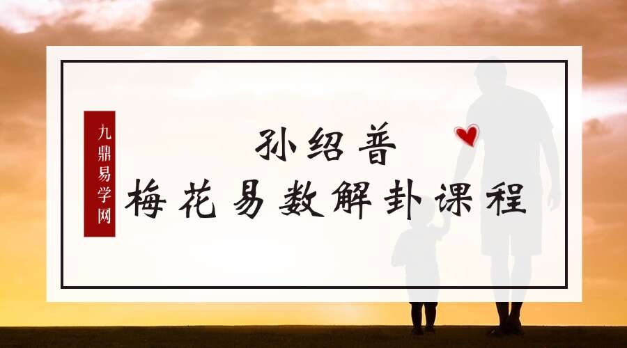 孙绍普梅花易数解卦课程+十二生肖+家居风水讲座62集视频