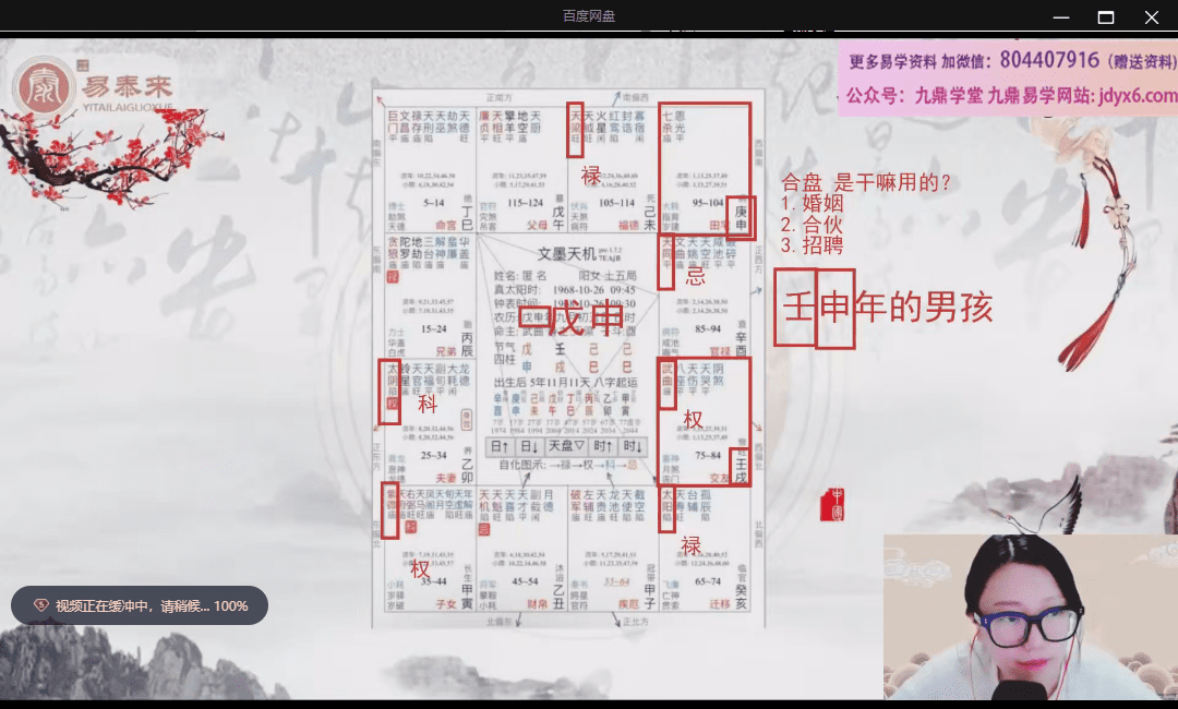 佟星《紫微斗数进阶课》16集视频约34小时 网盘