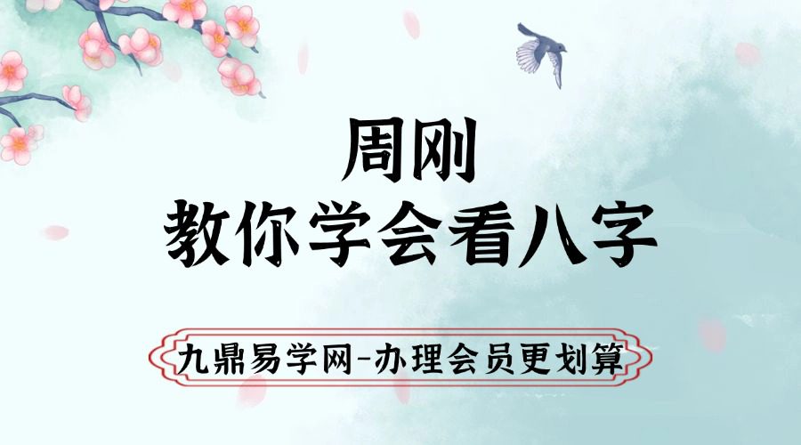 周刚 20节课，教你学会看八字