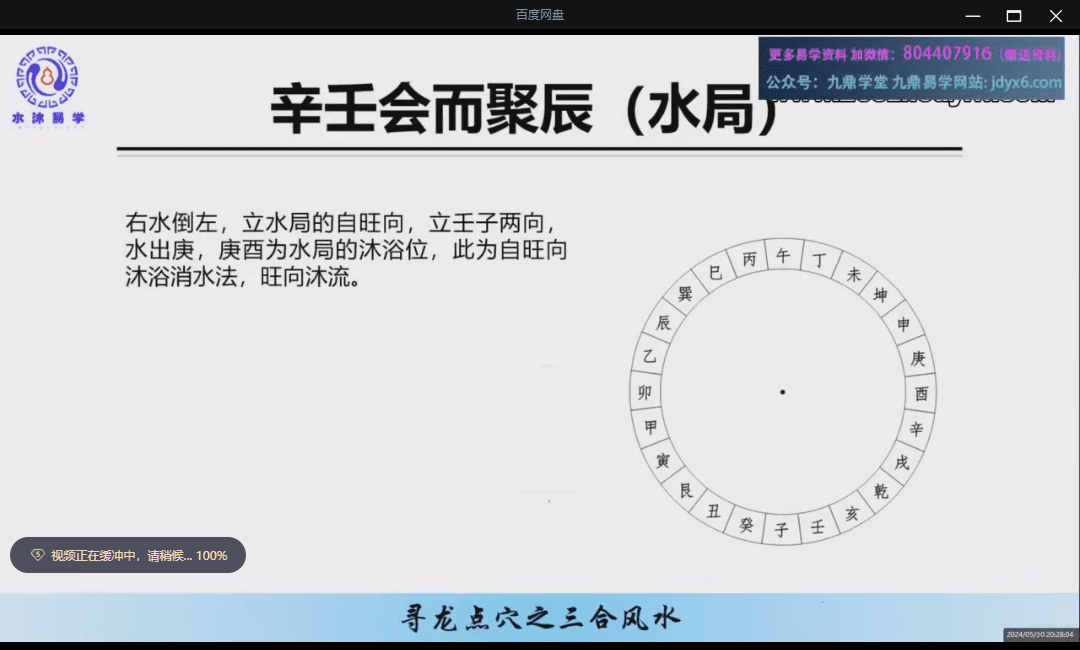 水沐寻龙点穴高级班课程 网盘