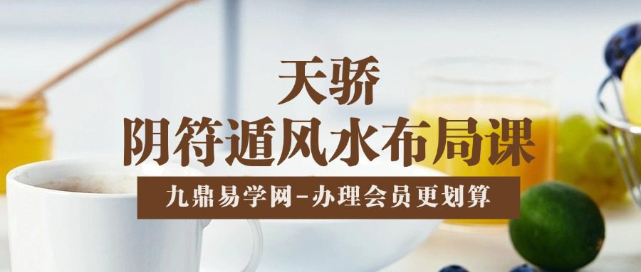 天骄—阴符遁风水布局课