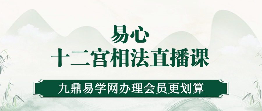 易心十二宫相法直播课程视频13集