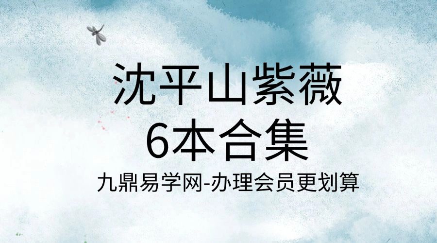 沈平山紫薇 6本合集 pdf