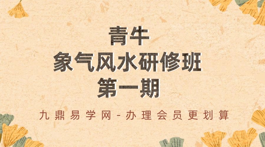 青牛《象气风水研修班第一期》31集