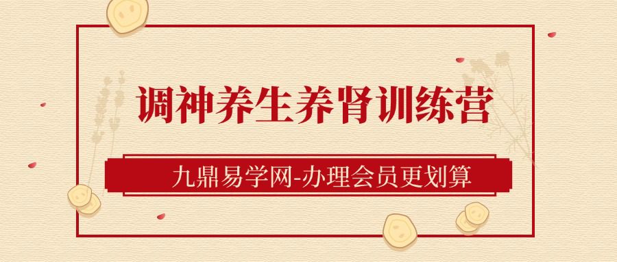 调神养生养肾训练营17集