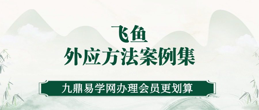 2025.3.8飞鱼 外应方法案例集音频+文档